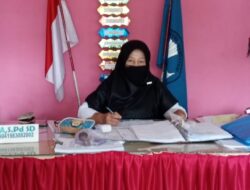 PTM Terbatas SDN 49 Batu Hampar Terus Menerapkan Protokol Kesehatan (Protkes)