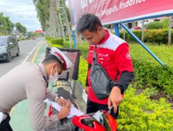 Kasat Lantas Iptu Apriman Sural S.H Terus Lakukan Penertiban Terhadap Pengendara Roda Dua Dan Roda Empat