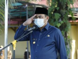 Pimpin Apel Hari Pertama Kerja, Usai Libur Lebaran, Bupati Bungo Minta ASN Tingkatkan Disiplin Dan Kinerja.