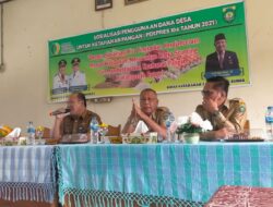 Sosialisasi di Kecamatan Muko-Muko Bathin VII, Dinas Ketapang Bungo Target 2023 DD 20 Persen Untuk Ketahanan Pangan Dapat Terealisasi.