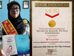 Berprestasi, SMP Negeri 6 Tansep Bungo Berhasil Pecahkan Rekor Muri, Peluncuran Buku Fiksi Dan Non Fiksi Terbanyak.