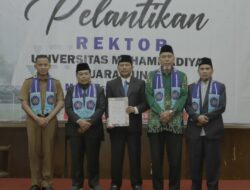 Bertransformasi Menjadi Universitas, Syafrial Anas Resmi Dilantik Rektor UMMUBA 2022-2026