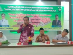 Perkuat Ketahanan Pangan, Disketapang Bungo Sosialisasi Perpres 104 di Kecamatan Rimbo Tengah Dan Bungo Dani.