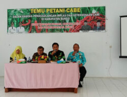 Tekan Laju Inflasi, Dinas TPHBun Adakan Temu Petani Cabe se-Bungo Bahas Ketersedian Pasokan Hingga Kendala Petani.