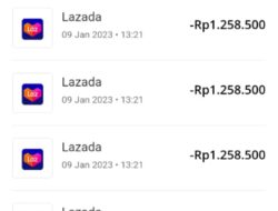 Di Iming-Iming Menang Undian Dari Aplikasi Lazada, Saldo Belasan Juta Di Aplikasi Dana Milik Perangkat Dusun Empelu Raib.