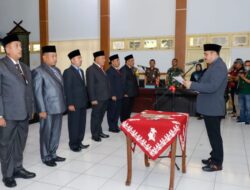 Bupati Bungo Lantik 8 Pejabat Tinggi Pratama, Berikut Nama-nama Nya.