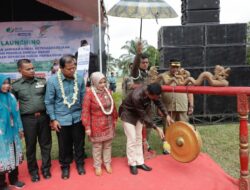Lindungi Pekerja Rentan, Wabup Bungo Launching Perlindungan Jaminan Sosial Melalui GDM 2023.