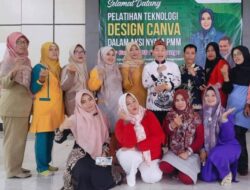 Kembangkan Kreatifitas dan Inovasi Guru Paud di Bungo, Tim Siddiq Training Senter Beri Pelatihan Teknologi Desain Canva