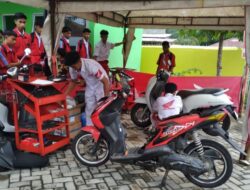 Tingkatkan Kompetensi Belajar Siswa, SMKN 1 Lubuk Basung Berkolaborasi dengan CV. Harapan Motor