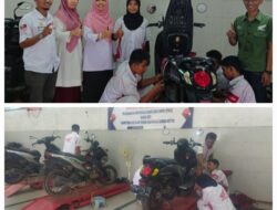 Kegiatan Safety Riding Dan Servis Kolaborasi Siswa SMKN 1 Lubuk Basung Bersama Honda Harapan Motor Berlangsung Sukses