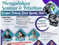 Bisnis Makin Lancar, Yuk Daftar Pelatihan Dan Seminar Laudry Bersetifikat di Bungo.