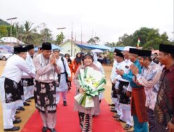 Hadiri MTQ Tingkat Kecamatan Pelepat di Dusun Batu Kerbau, Wabup Bungo : MTQ  jaring Qori Qoriah Terbaik.