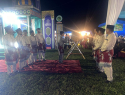 MTQ Kecamatan Tanah Sepnggal Resmi Dibuka, Hasan Rio Dusun Tanjung Harap Kafilah Tamoilkan Yang Terbaik