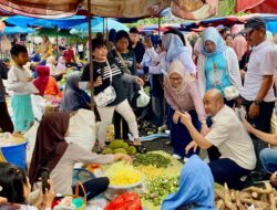 Cabup Dedy Blusukan ke Pasar Atas, Pedagang Taruh Harapan Perbaikan Pasar
