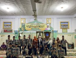 Hj Elza Kurniawati Hadiri Undangan Maulid Nabi Muhammad SAW di Dusun Tanjung Agung