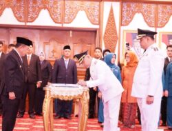 Gubernur Jambi Resmi Lantik Dedy – Dayat Sebagai Bupati dan Wakil Bupati Bungo