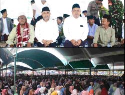 Bersama Ribuan Masyarakat, Bupati dan Wabup Bungo Hadiri Pengajian Akbar IMKK ke 234