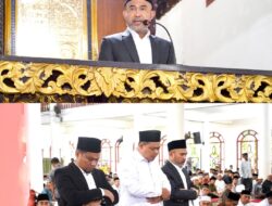 Bupati dan Wakil Bupati Bungo Sholat Idul Adha Bersama Ribuan Masyarakat