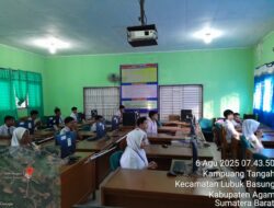 Pelaksanaan ANBK Gelombang 2 Berjalan Lancar di SMKN 1 Lubuk Basung