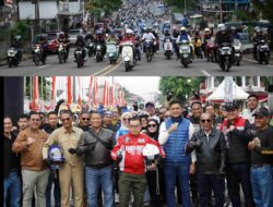 Semarak Sunmori Merdeka, Gubernur Al Haris Riding Bersama Forkopimda Jambi