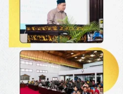 Rapat Paripurna Penyampaian Jawaban Pemda Bungo terhadap Pandangan Umum Fraksi DPRD atas Ranperda tentang Perubahan APBD TA 2025