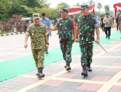 Gubernur Al Haris Dampingi Pangdam XX/TIB Pimpin Apel Kesiapsiagaan Penanggulangan Karhutla di Provinsi Jambi