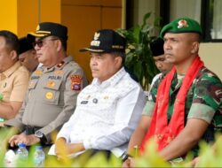 Kedatangan Yonif TP 897/Singgalang DI Sambut Langsung Oleh Bupati Kabupaten Agam