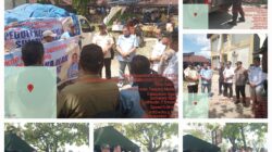 Kajari Agam Beserta Rombongan Dan Donatur Dari Provinsi Lain Berdatangan Menyerahkan Bantuan Sembako Ke Posko Tanjung Mutiara