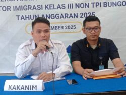 Refleksi Akhir Tahun 2025, Imigrasi Bungo Lampaui Target 121% dan Raih Penghargaan Pelayanan Terbaik