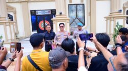 Mobil Pajero Tabrak Pagar Mapolda Jambi, Pengemudi Positif Narkoba dan Miras