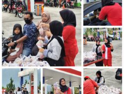 Seluruh Karyawan SPBU Tanjung Raya Memberian Takjil Pada Bulan Ramadhan Menjadi Ladang Ibadah