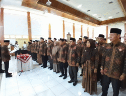 Didampingi Wabup, Bupati Bungo Resmi Lantik dan Kukuhkan Pengurus LPTQ Kabupaten Bungo