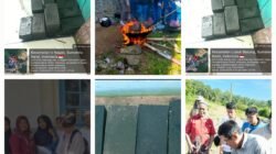 SMAN 1 Ampek Nagari Ajak Murid Untuk Menjadi Wirausaha, Mengolah Sampah Plastik Menjadi Paving Block