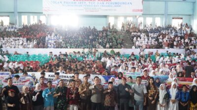 Belasan Ribu Pelajar Jambi Deklarasi Tolak IRET, TCC dan Bullying