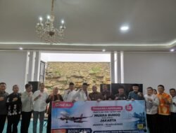 Pemkab Bungo Bersama 2 Kepala Daerah Teken MoU, 15 Juni Batik Air Siap Mengudara Tiap Hari Dari Bandara Muara Bungo