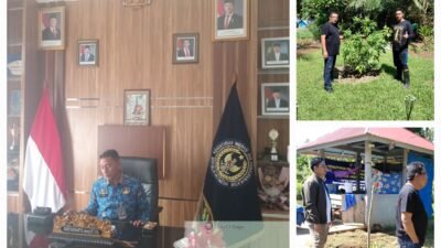 Bapas Kunjungi Lapas Kelas ll B Lubuk Basung Terhadap Pengembangan Ketahanan Pangan