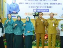 Hesti Haris Sosialisasikan Gerakan Jambi Bersholawat di Sarolangun, Perkuat Pembinaan Spiritual dan Program PKK