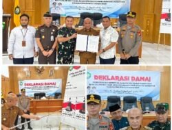 Deklarasi Damai Jelang Pilrio Serentak, Bupati Bungo Tekankan Kondusivitas
