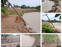 Masyarakat Jorong Bukit Malintang Keluhkan Lambannya Penanganan Abrasi Aliran Sungai Batang Tiku