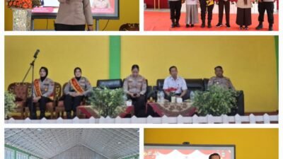 Polwan Goes To School, Hadir Ditengah Warga Sekolah SMA Negeri 1 Lubuk Basung