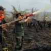 Turun Langsung Padamkan Karhutla di Air Merah, Gubernur Al Haris: Api Sudah 3 Hari, Gambut Sulit Dipadamkan
