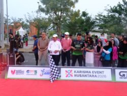 500 Peserta Meriahkan Fun Run HUT RI ke-81, Wagub Sani: Jalan Sehat Wujudkan Jambi Maju dan Kompak