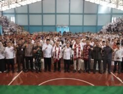 Buka Sosialisasi Akbar Pencegahan IRET, TCC, Perundungan, dan Bahaya Narkoba di Bungo, Gubernur Al Haris: “Kalau anak-anakku bisa jaga diri, 60% masa depan sudah ada di tangan”