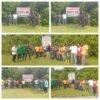 Jajaran Porkopimca dan Jajaran TNI AD, TNI AL, Polsek Tanjung Mutiara Pasang Himbauan Karhutla