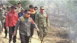Gubernur Al Haris Pantau Karhutla Tahura di Batang Hari, Dua Waterbombing Disiapkan