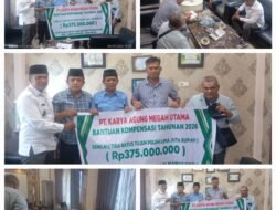 PT.KAMU Serahkan Dana Kompensasi Tahun 2026 Sebesar 375 jt, Terhadap Nagari Dan Kerapatan Adat Nagari Manggopoh