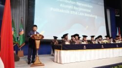 Hadiri Wisuda XLIV Poltek STIA LAN Bandung, Al Haris: Alumni Harus Memberikan yang Terbaik untuk Bangsa